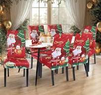 Add Festive Charm to Your Home with SearchI Christmas Dining Room Chair Covers