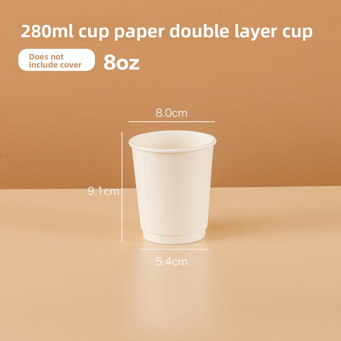 Disposable coffee cup with lid
