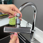 Kitchen faucet splash-proof device