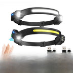 Adjustable Silicone COB Headlamp