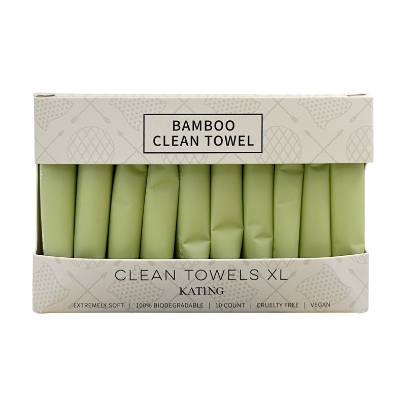 Bamboo fiber face towel