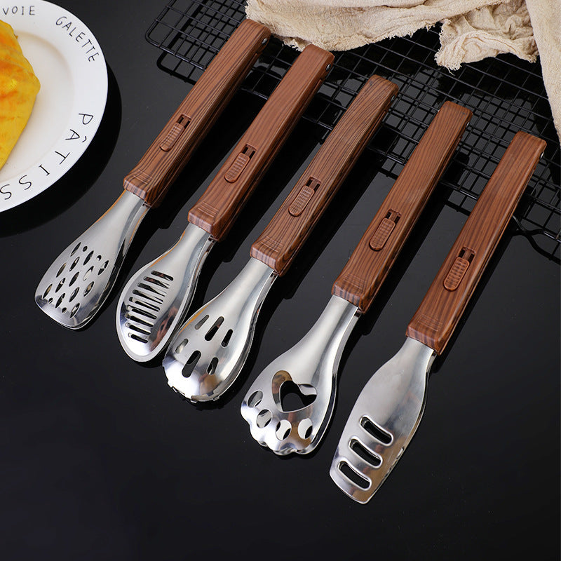 Stainless Steel Food Tongs Steak Tongs