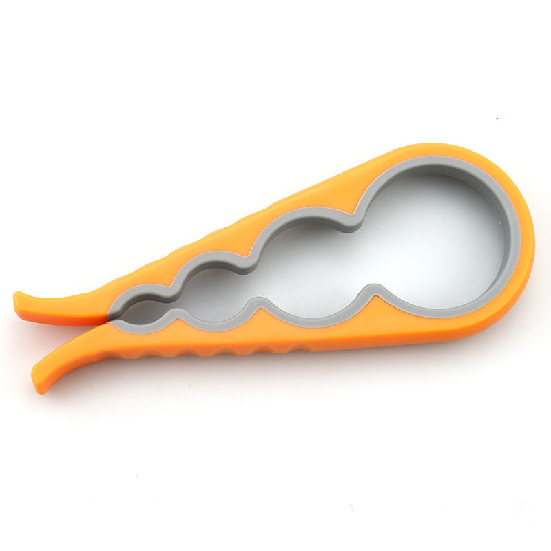 Four-in-one bottle opener