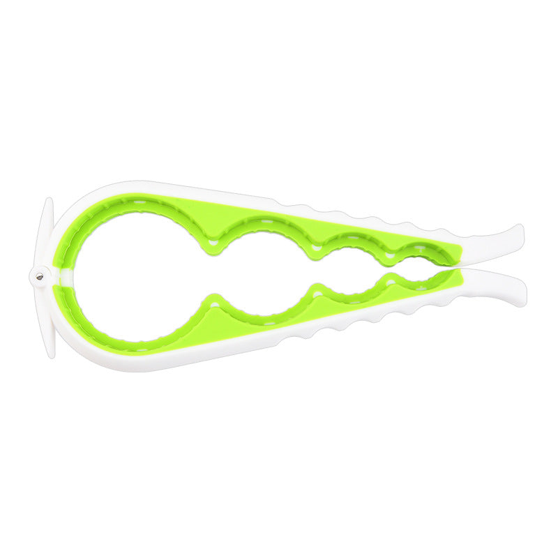 Four-in-one bottle opener