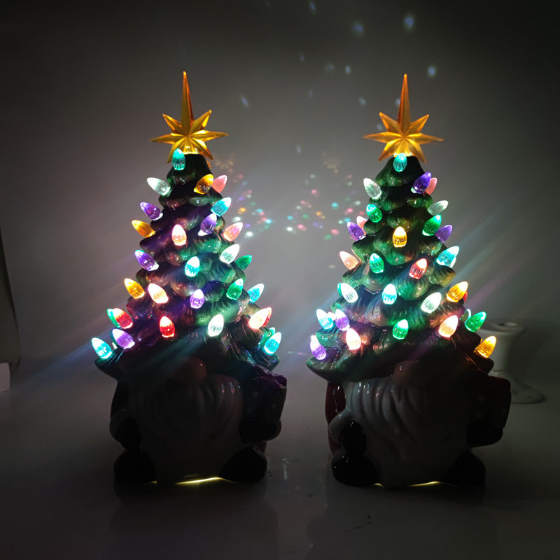 Christmas tree table decoration