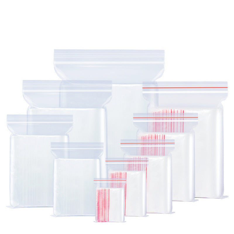 Transparent PE Self-Sealing Bags for Food and Small Items
