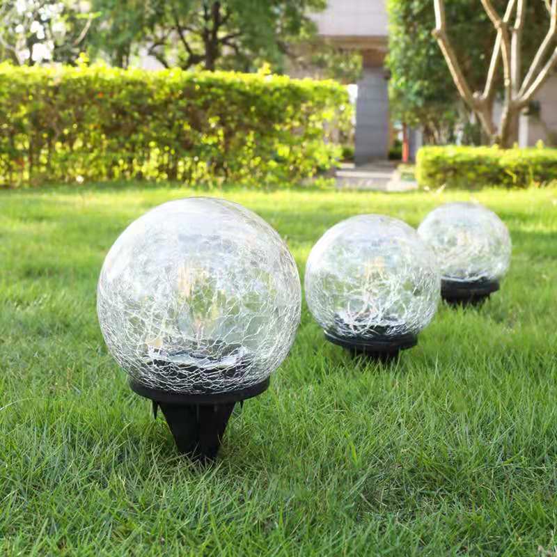 Solar Cracked Garden Lamp Outdoor Waterproof Landscape Light