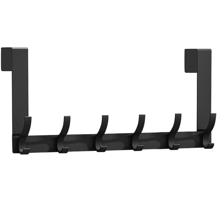 Space Aluminum Over Door Hooks, 5-8 Hooks No Screws Needed