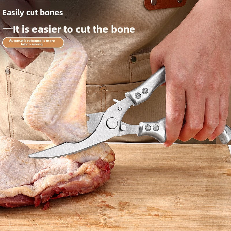 Stainless steel household multi-functional scissors