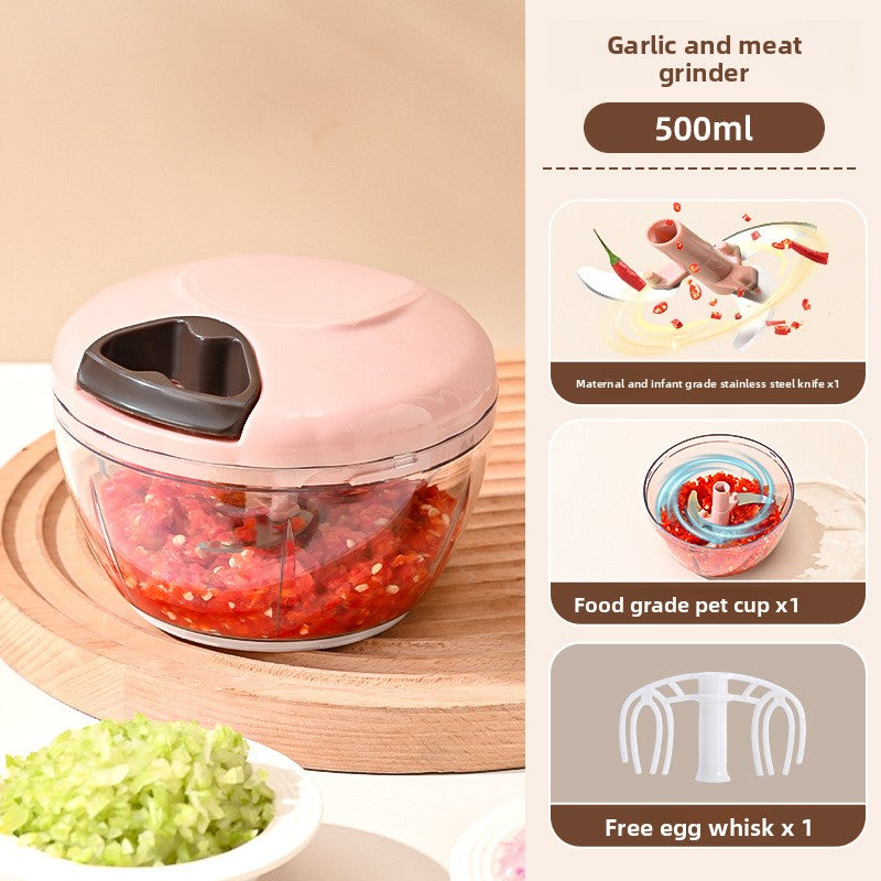 Manual Garlic Press Kitchen Mincer