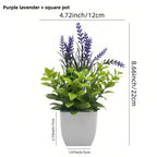 Simulation of small potted plants