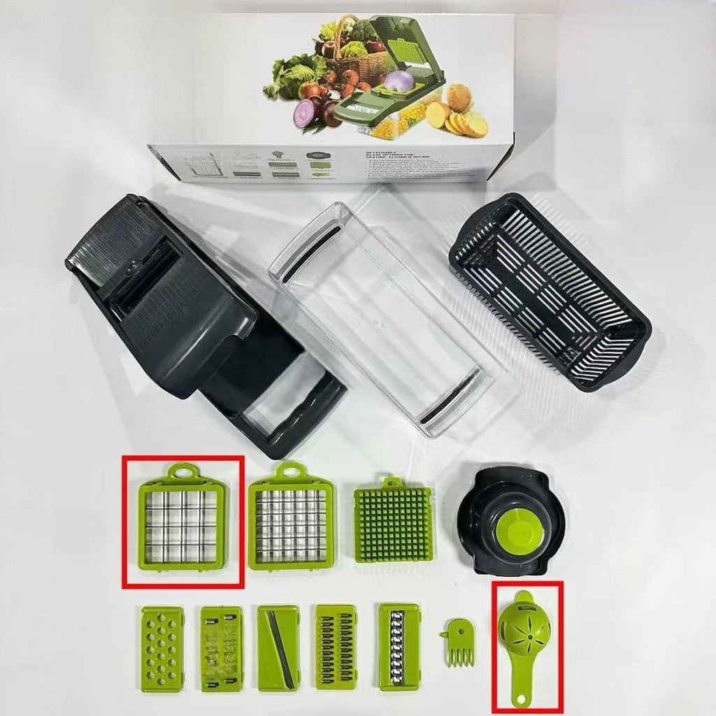 Multi-functional vegetable cutter and dice cutter