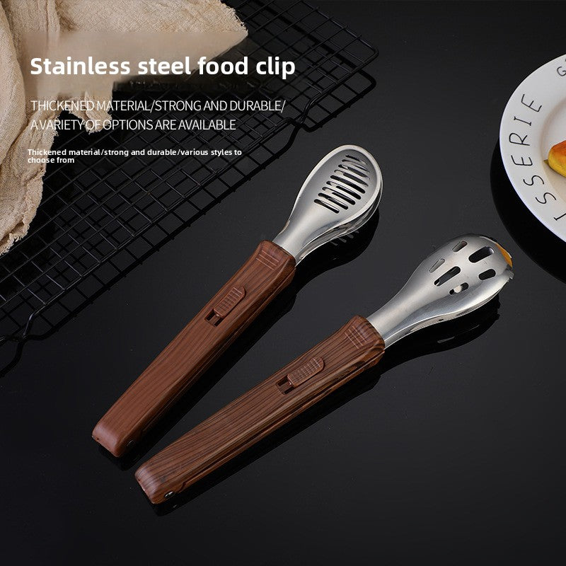 Stainless Steel Food Tongs Steak Tongs