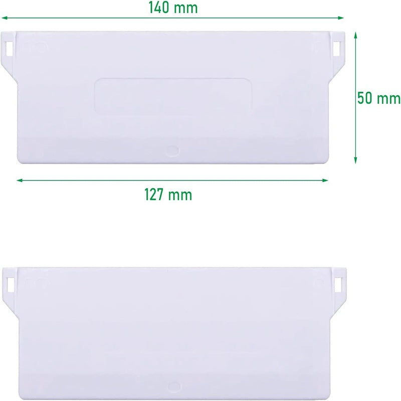 PVC Vertical Blind Weight Plate