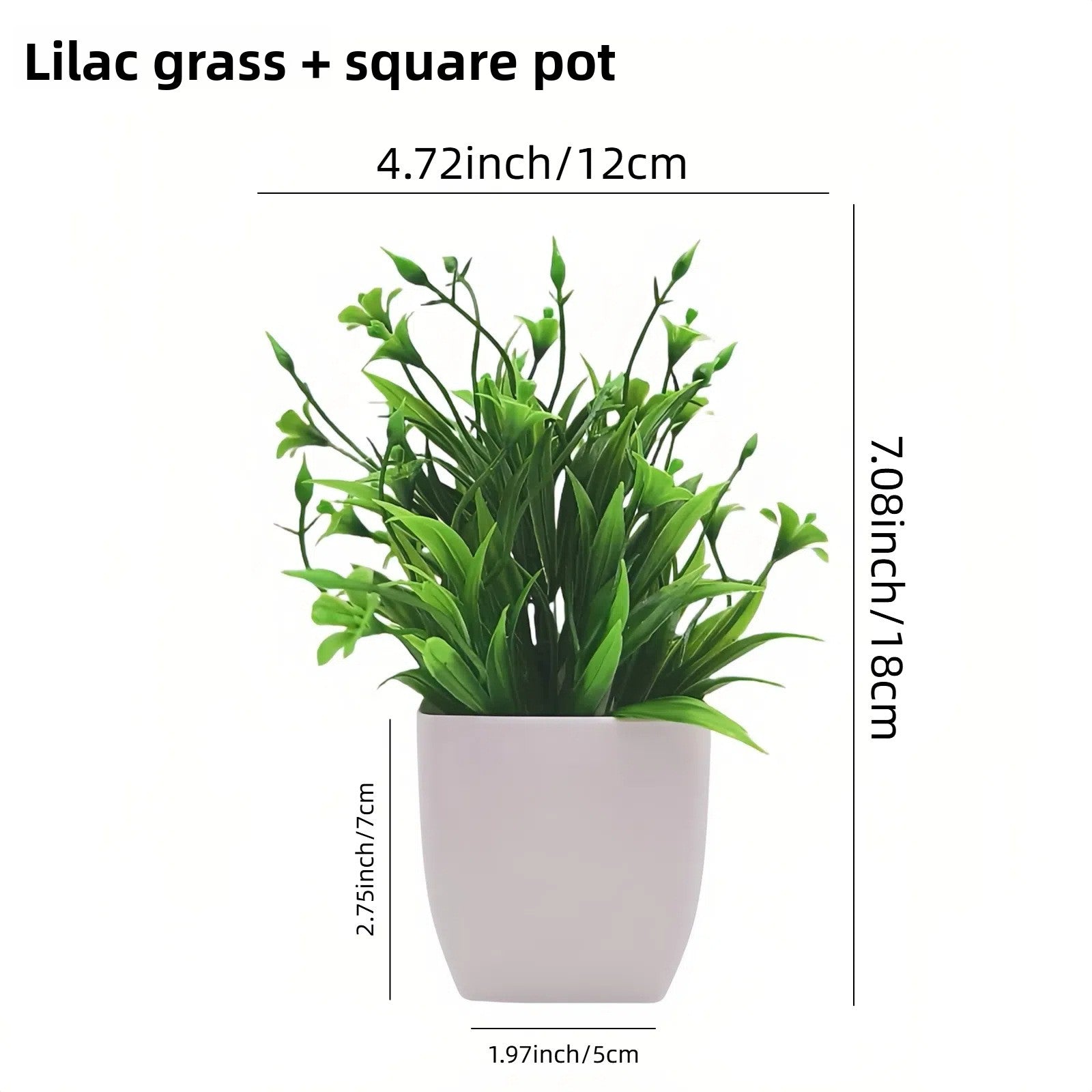Simulation of small potted plants
