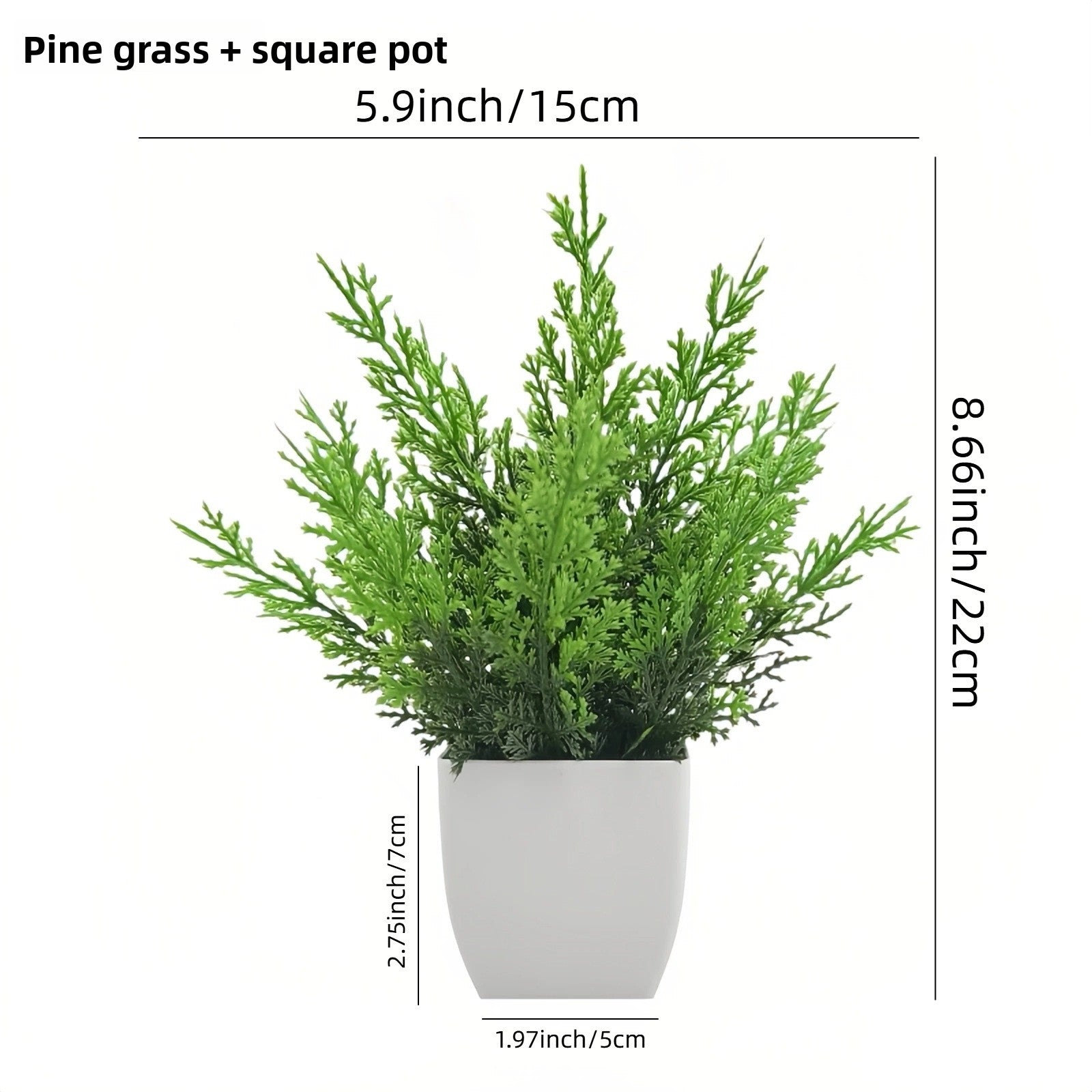 Simulation of small potted plants