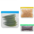 Eco-Friendly Food Bags for Freshness, Transparent PEVA Material