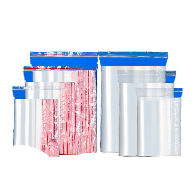 Transparent PE Self-Sealing Bags for Food and Small Items