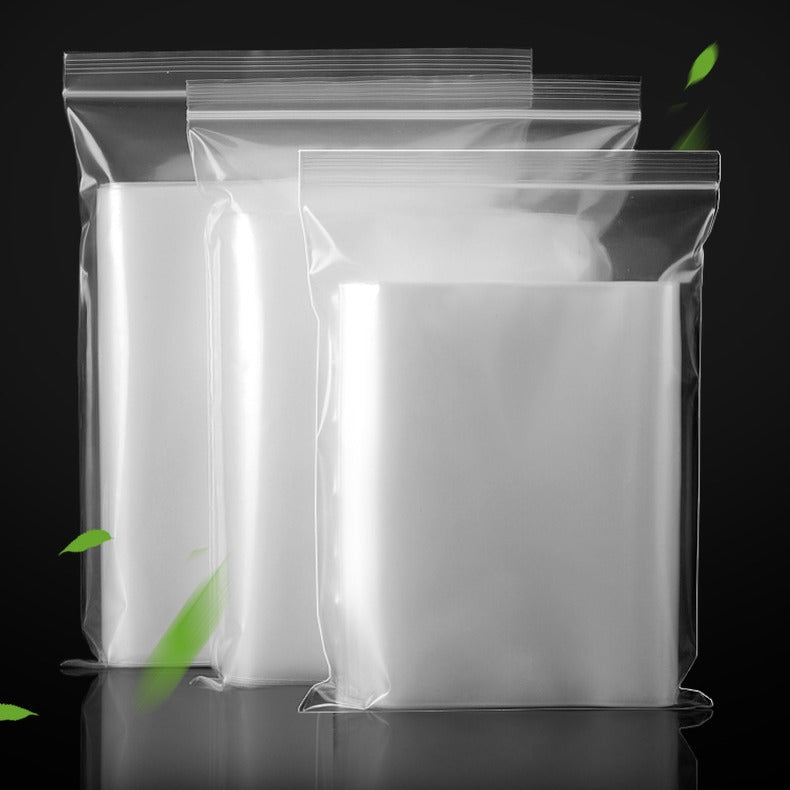 Transparent PE Self-Sealing Bags for Food and Small Items