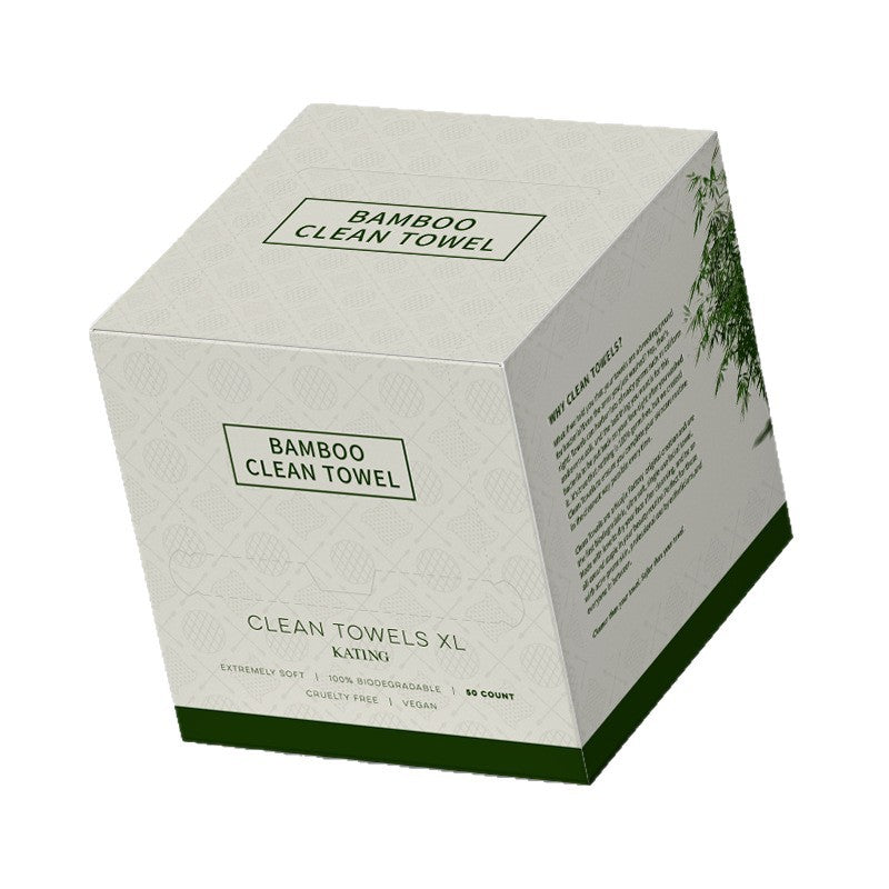 Bamboo fiber face towel