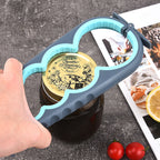 Four-in-one bottle opener