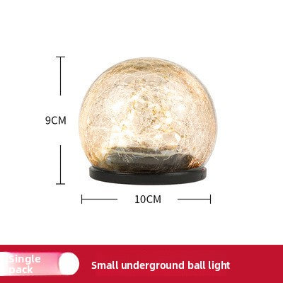 Solar Cracked Garden Lamp Outdoor Waterproof Landscape Light