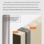 Space Aluminum Over Door Hooks, 5-8 Hooks No Screws Needed