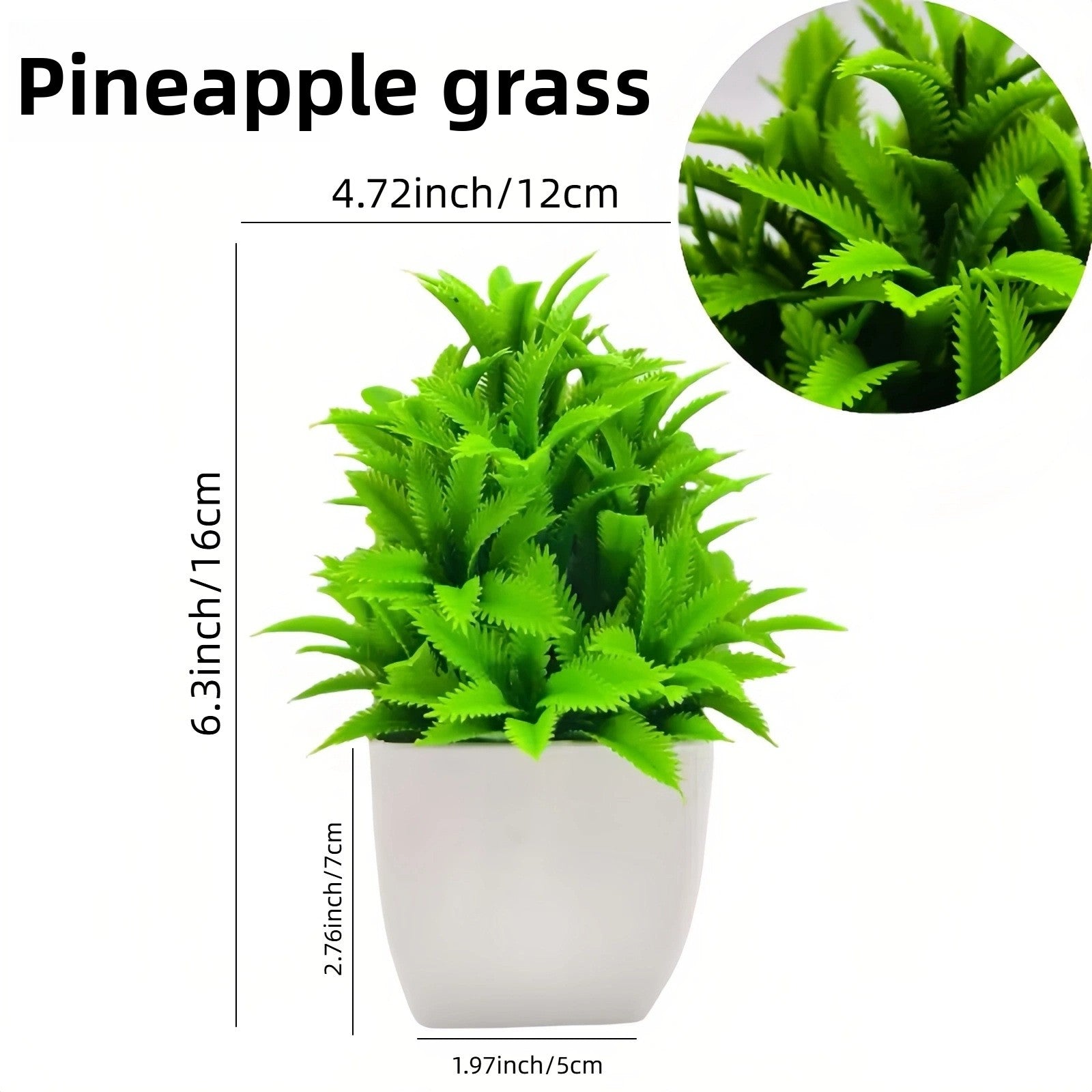 Simulation of small potted plants