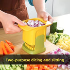 Onion dicing and potato and French fries slicer