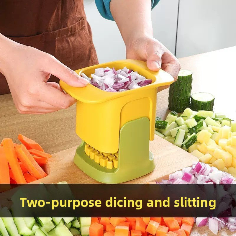 Onion dicing and potato and French fries slicer
