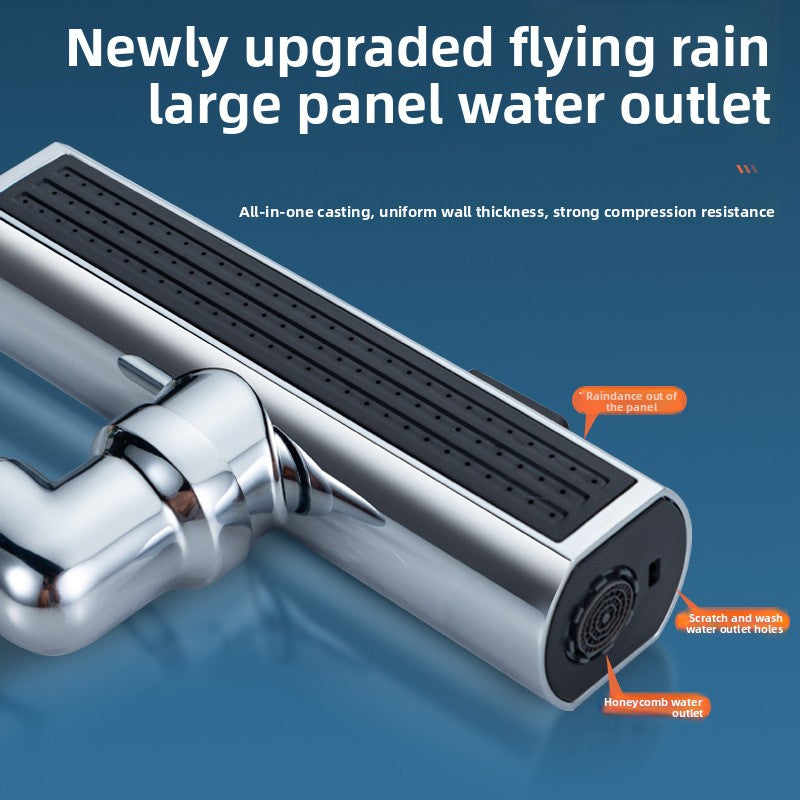 Kitchen faucet splash-proof device