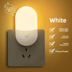 Mini Plug-In LED Night Light, Adjustable Brightness & Colour