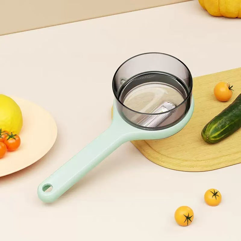 Creative Storage Peeler with Anti-Splash Design
