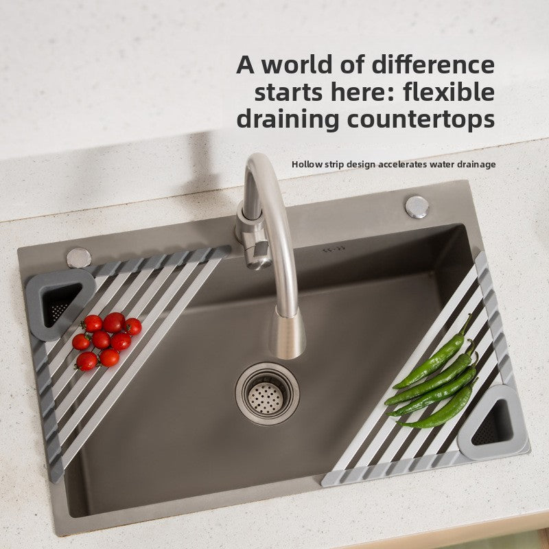 Kitchen sink drainer
