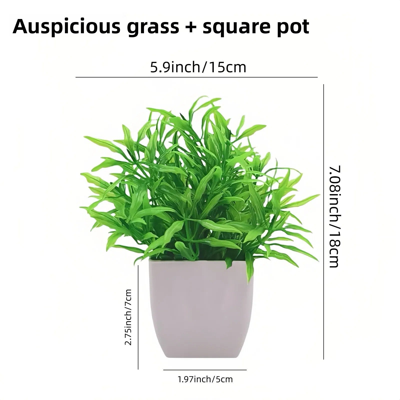 Simulation of small potted plants